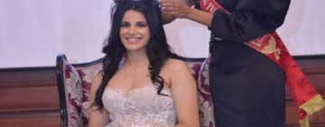 بطلة تايكواندو ملكة جمال تونس في العالم