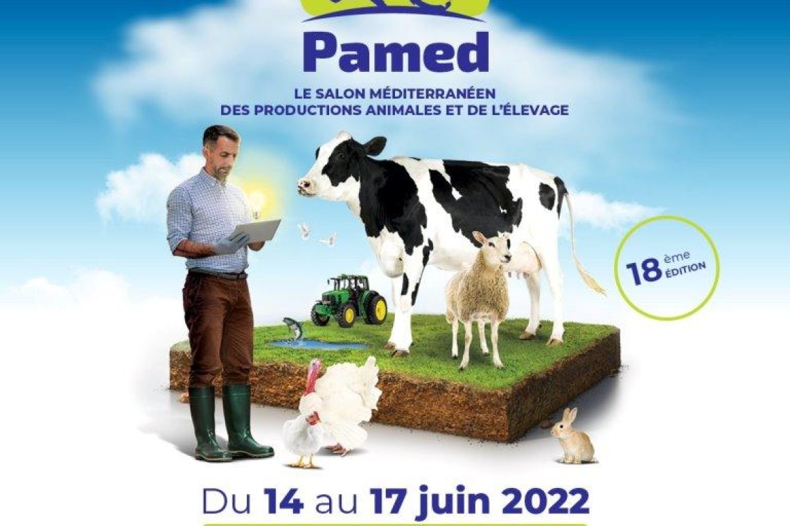 النسخة الثامنة عشر من المعرض الفلاحي PAMED 2022  بالمدينة  ياسمين الحمامات من 14 الى 17 جوان