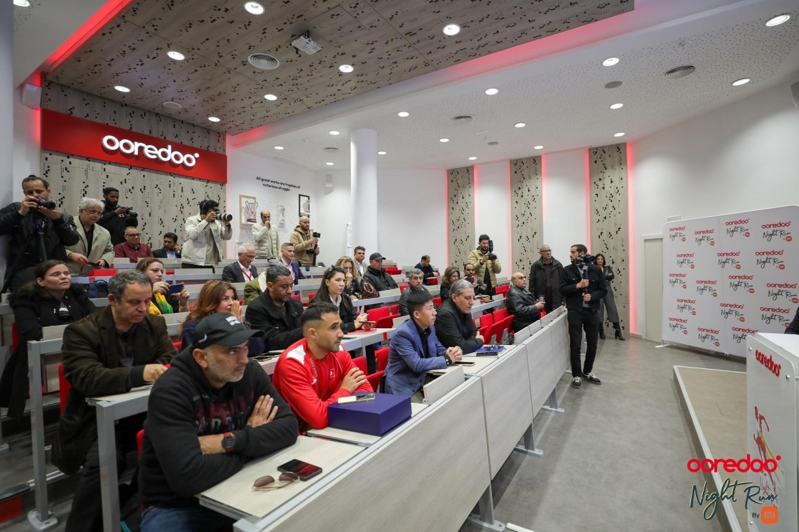 Lancement de la 4ème édition de Ooredoo Night Run by Xiaomi