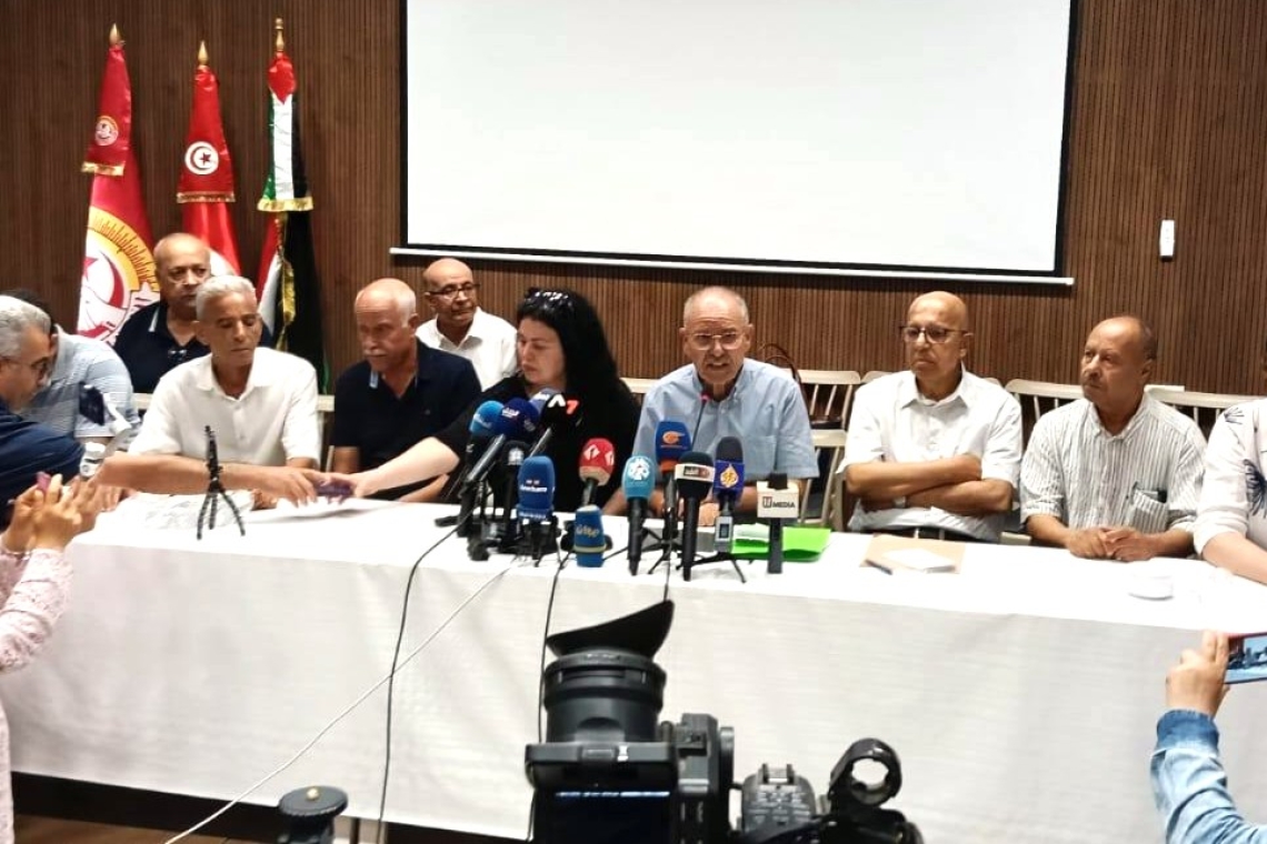  الاتحاد العام التونسي للشغل ينطلق في التعبئة محذرا من استهدافه