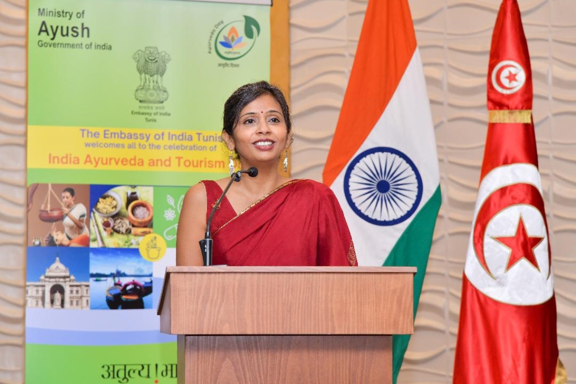   L'Ambassade de  l’Inde  à Tunis célèbre la  Journée internationale de l'Ayurveda et du tourisme