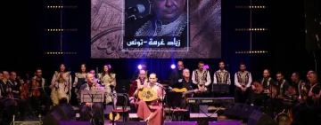  زياد غرسة  سفير المالوف التونسي في افتتاح مهرجان قسنطينة