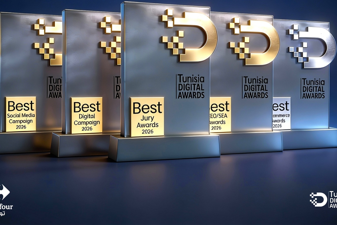 Carrefour Tunisie s’impose comme l’enseigne la plus primée des Tunisia Digital Awards 2026 